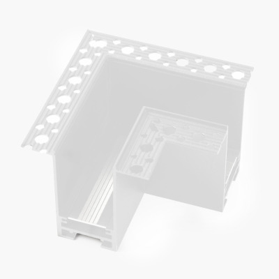 5020221001 Faro NESO L RECESSED WHITE