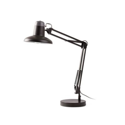 57401 Faro SNAP DARK GREY READING LAMP 1XE27 15W