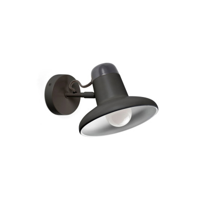 57403 Faro SNAP WALL LAMP DARK GREY 1XE27