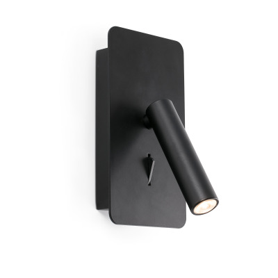 62116N TK-Lighting SUAU READER BLACK USB C LED 3W