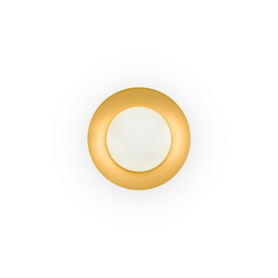 62134 Faro SIDE LED BLACK AND GOLD CEILING LAMP G9