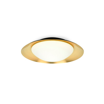 62142 Faro SIDE LED BLACK AND GOLD CEILING LAMP 15W