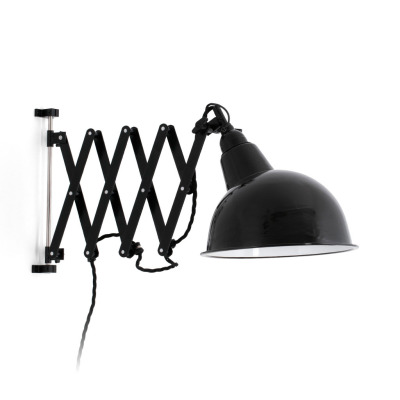 62807 Faro RAS BLACK WALL LAMP