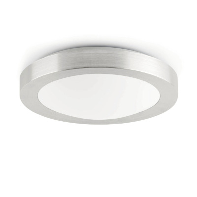 62980 Faro LOGOS-1 GREY CEILING LAMP 1 X E27 20W