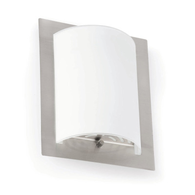 62987 Faro DIULA-1 MATT NICKEL WALL LAMP 1 X E27 60W