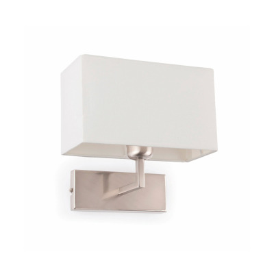 62988 Faro RODA MATT NICKEL WALL LAMP 1 X E27 60W