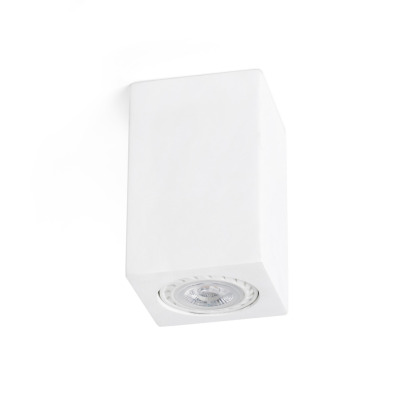 63269 Faro SVEN WHITE SQUARE CEILING LAMP