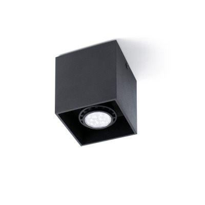 63271 Faro TECTO BLACK CEILING LAMP 1 X GU10