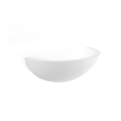 63480 Faro COVE WHITE PLASTER WALL LAMP 4W 3000K