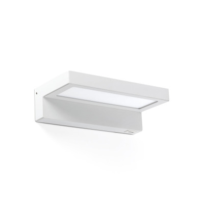 64030 Faro WELL WHITE WALL LAMP INDUCTION + USB 7W 2700K