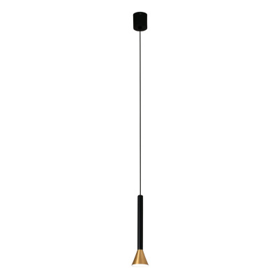 64223 Faro DANKA SATING GOLD PENDANT LED 6W 3000K