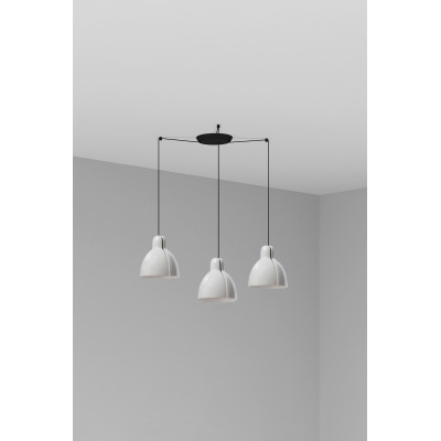 64255-124-3L Faro VENICE WHITE PENDANT ?200 1x E27 3L