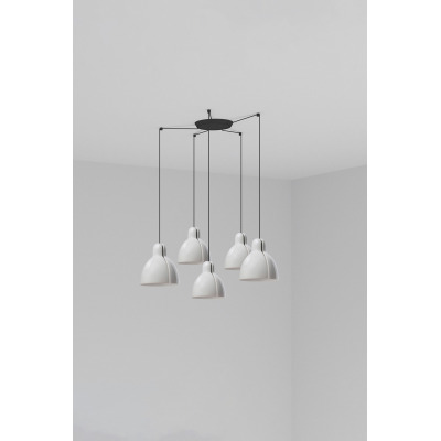 64255-124-5L Faro VENICE WHITE PENDANT ?200 1x E27 5L