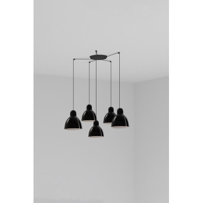 64255-125-5L Faro VENICE BLACK PENDANT ?200 1x E27 5L