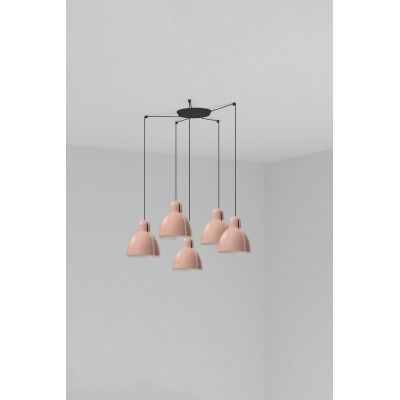 64255-126-5L Faro VENICE PINK PENDANT ?200 1x E27 5L