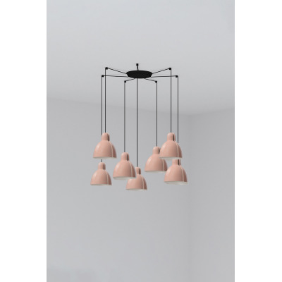 64255-126-7L Faro VENICE PINK PENDANT ?200 1x E27 7L