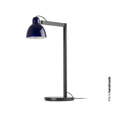 64276-115 Faro VENICE TABLE LAMP COBALT BLUE 1xE27