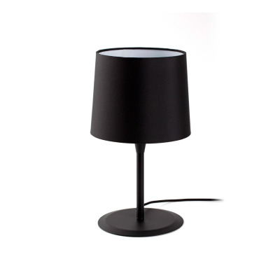 64311-06 Faro CONGA BLACK TABLE LAMP BLACK LAMPSHADE ?250*200*?2