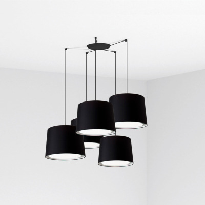 64314-56-5L Faro CONGA BLACK PENDANT LAMP ?500*350*?450 BLACK LAMPS