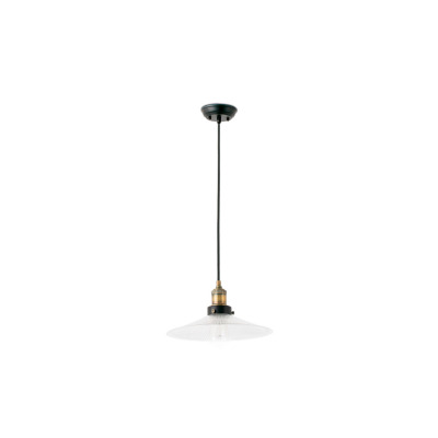 65071 Faro HALITA PENJANT TRANSPARENT 1XE27 60W