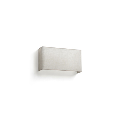 66401-107 Faro OTTON WALL LAMP LINO 2xE27 HOR. SQ. 375x200x105