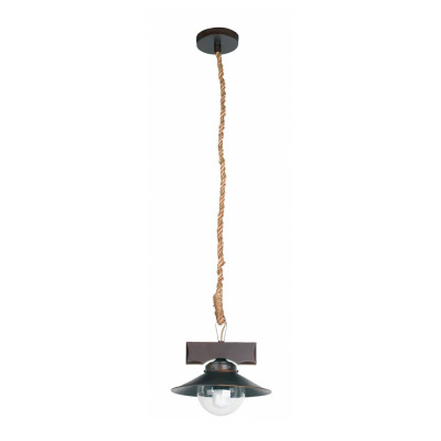 68139 Faro NUDOS Rust pendant lamp 1L