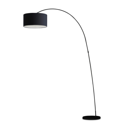 68463 Faro PAPUA BLACK FLOOR LAMP 1 X E27 60W