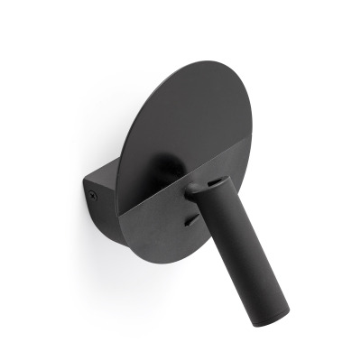 68468N TK-Lighting DUAS READER BLACK USB C LED 3W 2700K