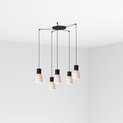 68592-5L Faro KOMBO BEIGE PENDANT LAMP ?120 1X E27 5L