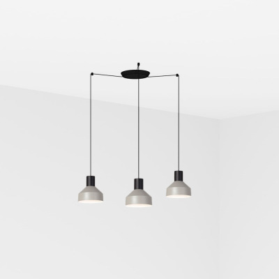 68593-3L Faro KOMBO GREY PENDANT LAMP ?200 1X E27 3L