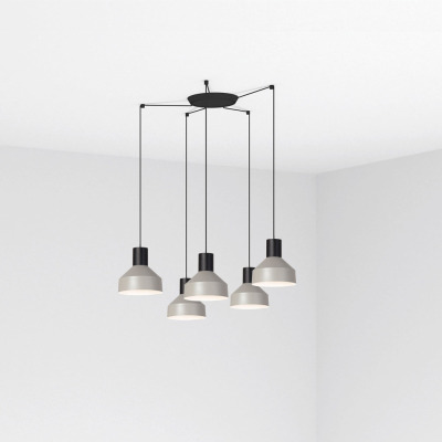 68593-5L Faro KOMBO GREY PENDANT LAMP ?200 1X E27 5L