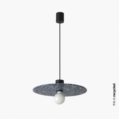 68600-53 Faro CONFETTI 400 pendant lamp recycled shavings ø45cm