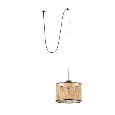68604-48 Faro MAMBO PENDANT LAMP WITH PLUG E27 ?320*200*?320 RAT