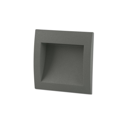 70146 Faro SEDNA-1 DARK GREY RECESSED LAMP LED 1W 3000K