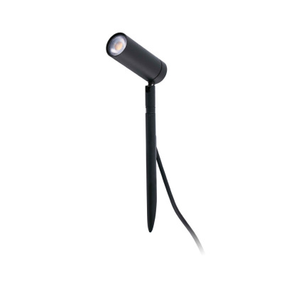 70227 Faro SETH LED BLACK SPIKE LAMP H 28CM