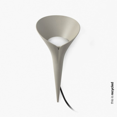 70233 Faro LEAF GREY SPIKE 1xGU10