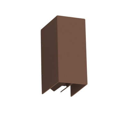 70268 Faro BLIND RUST BROWN WALL LAMP LED 6W 3000K