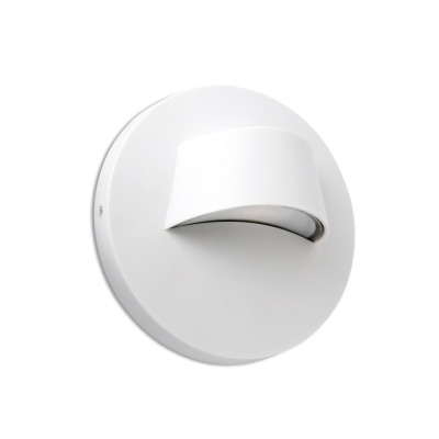 70408 Faro BROW WHITE WALL LAMP LED 3W 3000K