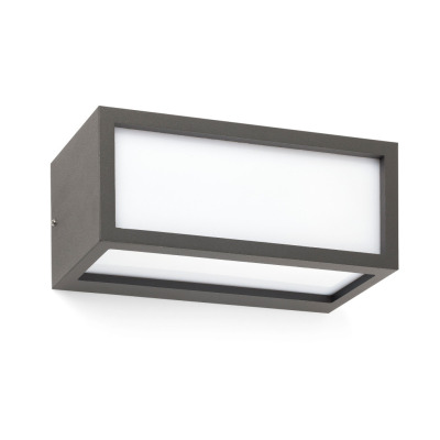 70573 Faro TEJO WALL LAMP DARK GREY 1 X E27 20W