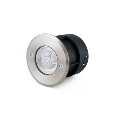 70592N Faro SURIA-3 LED INOX RECESSED LAMP 60° COB LED 3W 3000