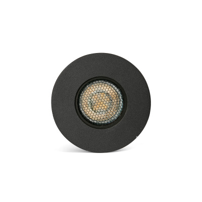 70871 TK-Lighting GRUND RECESSED BLACK ANODIZED 1xGU10