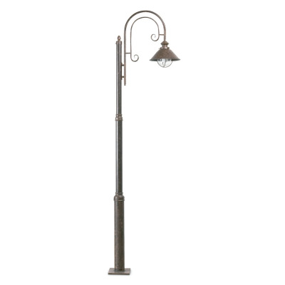 71116 Faro NAUTICA RUST POLE LAMP 1 X E27 11W