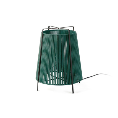 71262 Faro AKANE OUTDOOR GREEN TABLE LAMP 1 X E27 20W