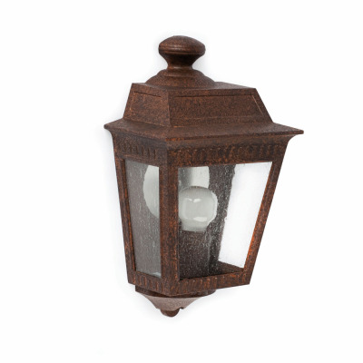 71424 Faro ARGOT 1/2 RUST WALL LAMP 1 X E27 100W