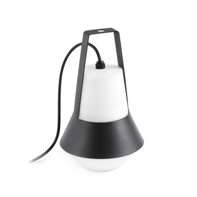 71562 Faro CAT Black portable lamp