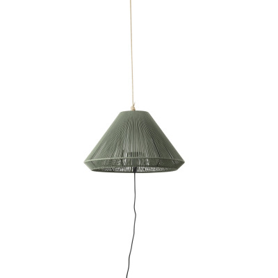 71584-11 Faro SAIGON OUT PEND PORT LAMP GREEN WITH PLUG W70 HOL