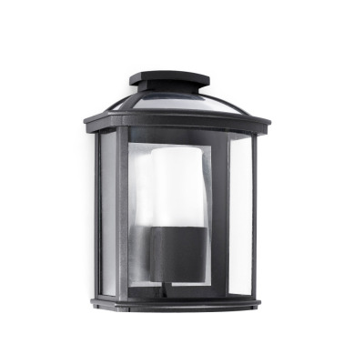 71607 Faro CERES Black wall lamp
