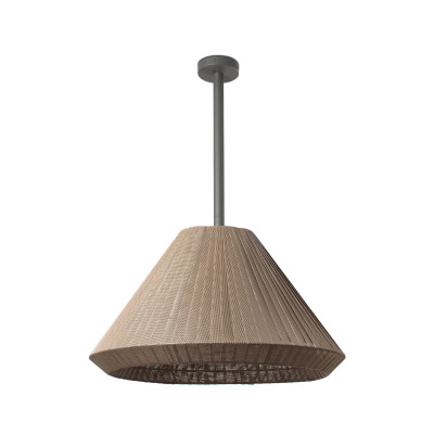 71622-06 TK-Lighting SAIGON OUT SUSPENDED FIX H590 T70 COFFEE