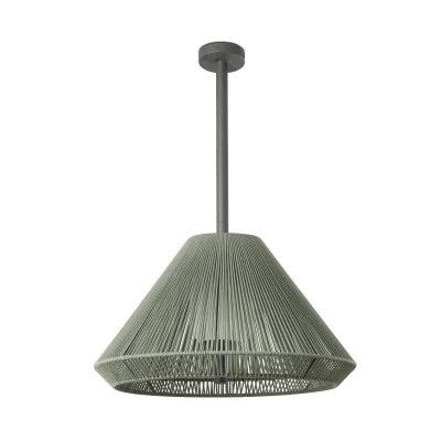 71622-11 TK-Lighting SAIGON OUT SUSPENDED FIX H590 C70 GREEN