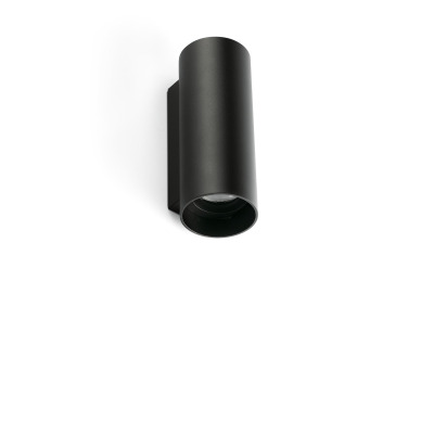 71791-225 Faro KOV WALL LAMP ROUND BLACK LED 2x6W 2700K 34°/34°
